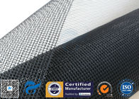 PTFE Coated Fiberglass Mesh Fabric 4X4MM 580GSM Black Conveyor Belt Roll