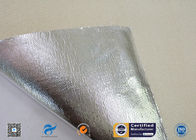 0.45 Mm Aluminum Foil Laminated Fiberglass Fabric For Fireproof