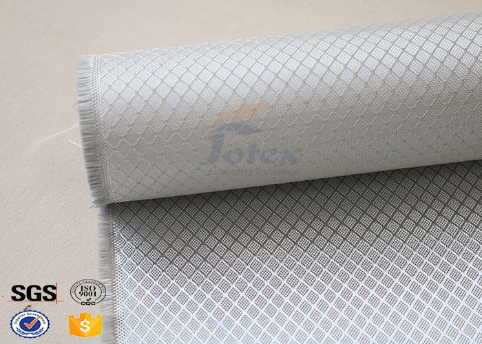 High Intensity Heat Resistant Fiberglass Woven Cloth With Silver Coated