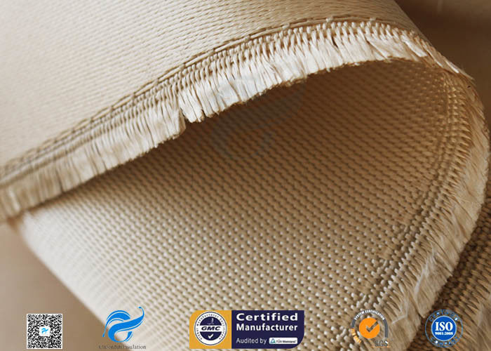 Woven Silica Fabric 1480℉ Temperature Resistant 1.3mm Silica Fiberglass Fabric