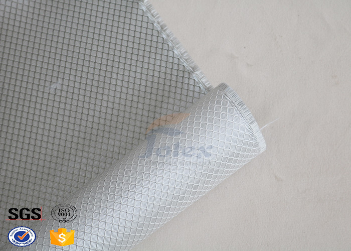 High Intensity Heat Resistant Fiberglass Woven Cloth With Silver Coated