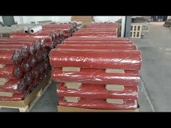 قماش من الألياف الزجاجية المطلي بالمطاط السيليكوني المقاوم للحريق على الوجهين