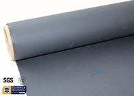 Acrylic Coated Fiberglass Fire Blanket Cloth 530GSM 0.43mm Black 500℉ 39" 50M